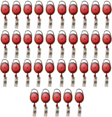 

TheFlauntStore Plastic ID Badge Holder(Pack of 35)