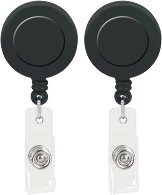 

TheFlauntStore Plastic ID Badge Holder(Pack of 2)
