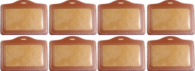 

TheFlauntStore Plastic ID Badge Holder(Pack of 8)