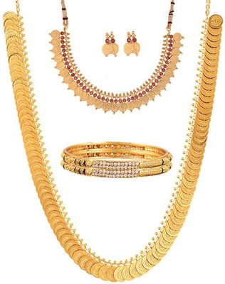 

You Bella Alloy Jewel Set(Multicolor)
