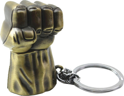 

Toy Mela The incredibles Hulk Marvel (AVENGERS) Series Hulk Hand Punch Metal Keyring / Keychain Key Chain