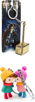 

Three Shades Thor Keychain in Keychains & Winter Couple Keychain for Beautiful Couple Set of 3 Key Chain