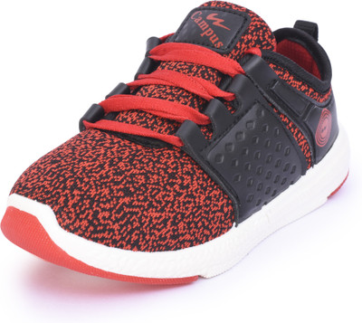 

Campus Boys Lace Walking Shoes(Red, Redblak745