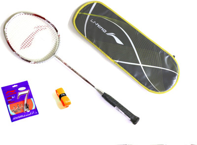 Li-Ning FLAME N55-II POWER Head Heavy Thin Shaft Strung -86gm Badminton Kit