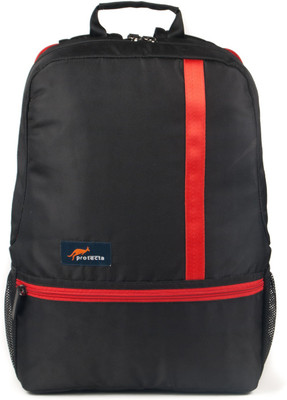 

Protecta 15.6 inch Laptop Backpack(Black), Black-red