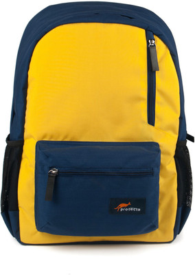 

Protecta 15.6 inch Laptop Backpack(Yellow), Navy blue;yellow