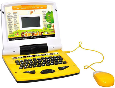 

Magicwand English, Maths Learning Laptop for Kids With Mouse and 78 Activities ( Includes Mouse)(Multicolor)
