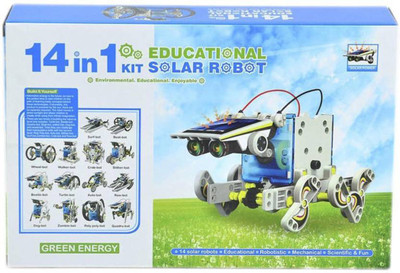 

TALKING GANESHA 14 in 1 Educational Solar Robot Kit (Multicolor)(Multicolor)