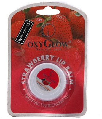 

OxyGlow Cosmetics Lip Balm Strawberry(Pack of: 1, 8 g)