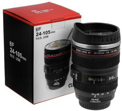 

Neu-Lite 4V760E Plastic, Stainless Steel Mug(400 ml), Black