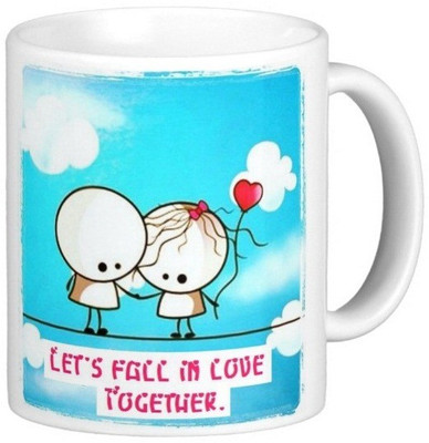 Exoctic Silver Romantic Quotes 03 Ceramic Mug(300 ml), Multicolor