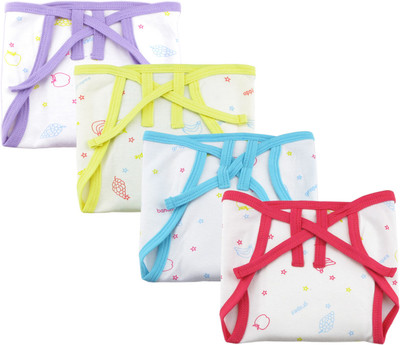 

Hatchlingz Cloth Tie knot Nappy-New Born, Multicolor