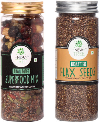 

New Tree Flax And Superfood Trail Mix(320 g, Plastic Bottle)