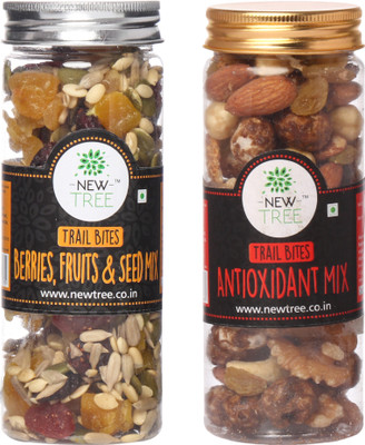

New Tree Berries Seeds & Fruit Mix And Antioxidant Trail Mix(310 g, Plastic Bottle)