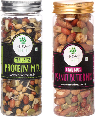 

New Tree Protein Mix & Peanut Butter Trail Mix(310 g, Plastic Bottle)