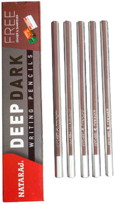 

Natraj 2 HB Pencil(Set of 5, Multicolor)