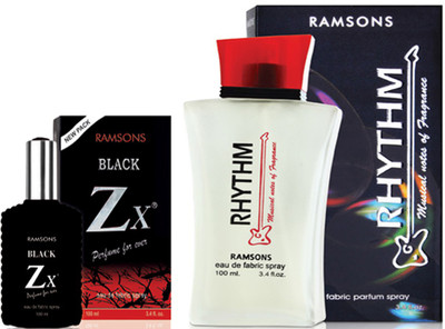 

RAMSONS RHYTHM+BLACK ZX Eau de Parfum - 100 ml(For Men)