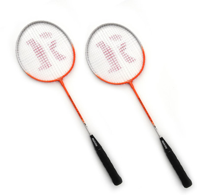 

roxon Nexta badmintion Racquet set with cover and 3 piece nylon shuttles Multicolor Strung Badminton Racquet(G4 - 3.25 Inches, 350 g)