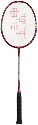 Yonex ZR 100 Red Strung Badminton Racquet(G4 - 3.25 Inches, 90 g)