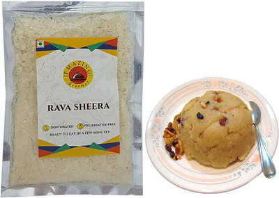 

Emazing Gourmet Preservative Free Dehydrated Food - RAVA SHEERA 200 g