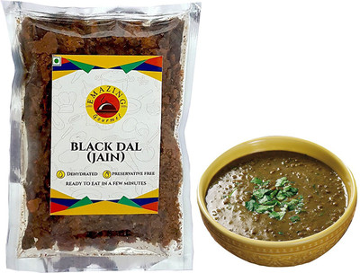 

Emazing Gourmet Preservative Free Dehydrated Food BLACK DAL (JAIN) 60 g