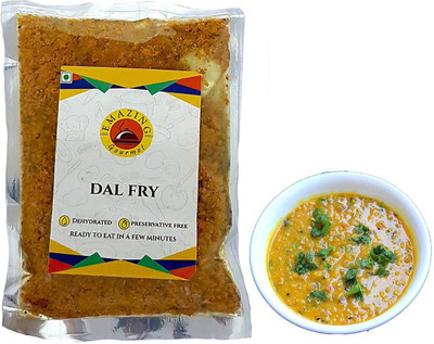 

Emazing Gourmet Preservative Free Dehydrated Food DAL FRY (Pack of 2) 100 g