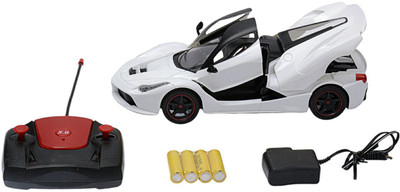 

Magicwand 1:16 Scale R/C Rechargeable Ferrari with Opening Doors & Boot (Moon White)(White)