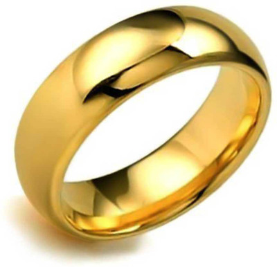 

Bling Jewelry Tungsten Gold-plated Plated Ring, Yellow
