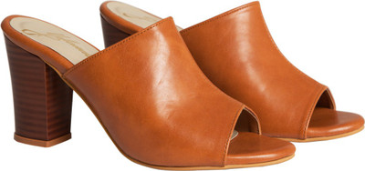 Yellowsoles Women BROWN Heels