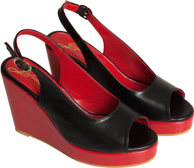 

Yellowsoles Women BLACK Wedges