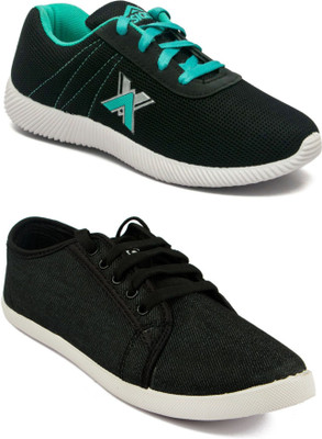 

Asian women's casual shoes combo pack of 2 Casuals For Women(Multicolor