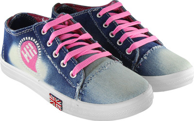 

BELLA TOES Women's Blue Pink Sneakers Shoes Sneakers For Women(Blue, Blue