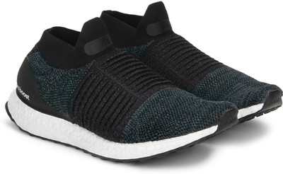 

ADIDAS ULTRABOOST LACELESS W Running Shoes For Women(Black, Grey, Cblack/cblack/cblack