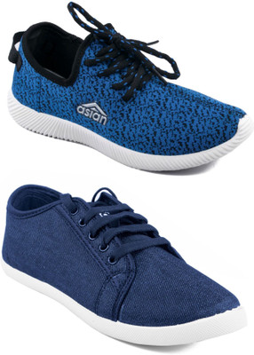 

Asian women's casual shoes combo pack of 2 For Women(Multicolor