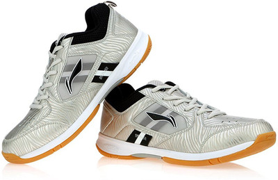 

Li-Ning Icon Plus Badminton Shoes For Men(Silver