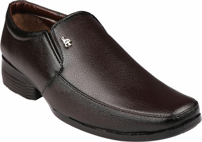 

FANVI FANVI FORMAL SHOES Slip On For Men(Brown