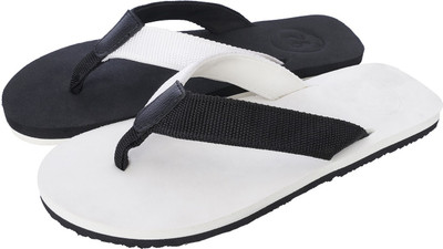 

92 MILES Reverse Flip Flops, Black & white