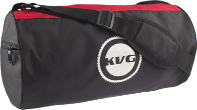 

KVG Black Red Gym Bag G-01 Small Travel Bag(Black)
