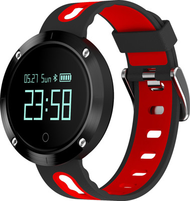 

Impression Bluetooth Smart Bracelet Band for Android / IOS, IP67 Waterproof (Red) DM-58 Fitness Tracker Watch with Heart Rate Monitor, Pedometer, Calorie, Health Tracker with Blood Pressure, Oxygen(Red Strap, Size : Free)