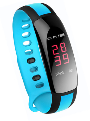 

Impression Calorie sports smart Bracelet With IP 67 Waterproof, (BLUE) Fitness Tracker Colorful Screen Smart Bracelet with , blood pressure, sensor heart rate monitor(Blue Strap, Size : Free)