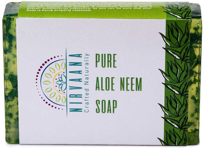 

Nirvaana Handmade Natural Aloe Neem Soap(100 g)