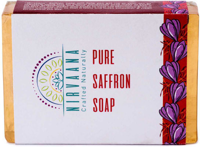 Nirvaana Handmade Natural Saffron Soap(100 g)
