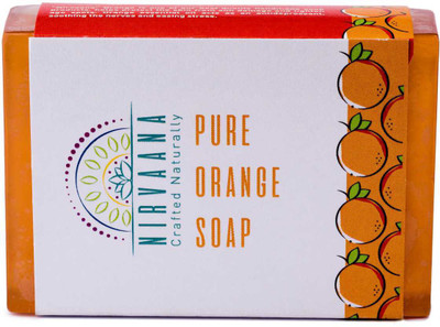 

Nirvaana Handmade Natural Orange Soap(100 g)