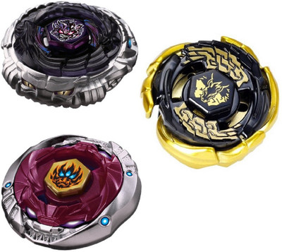 

Rapidity Eduble - Beyblade Fanatic - Bestsellers Combo - Diablo Nemesis X:D, Phantom Orion & Galaxy Pegasus Gold …(Silver)