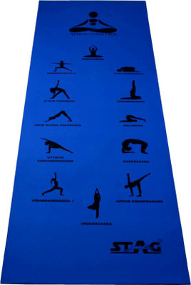 

Stag YOGA MANTRA ASANA EXTRA LARGE (XL) Blue 6 mm Yoga Mat