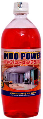 INDOPOWER ADVANCE FLOOR CLEANER SHAMPOO (ROSE) 1ltr. Regular(1000 ml)