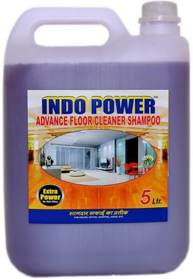 

INDOPOWER ADVANCE FLOOR CLEANER SHAMPOO (MOGRA) 5ltr. Regular(5000 ml)