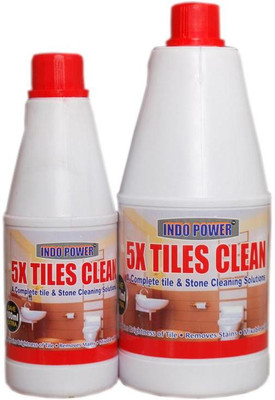 INDOPOWER TILES CLEANER 500ml.+1ltr COMBO PACK Regular(2 x 800)