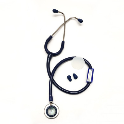 

IndoSurgicals Silvery Acoustic Stethoscope(Blue)