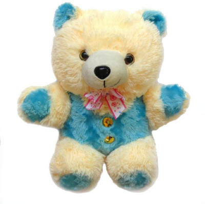 

Tako bell Cute Raja Teddy Sky blue Stuffed Soft kids Birthday 20 cm - 20 cm(Sky blue)